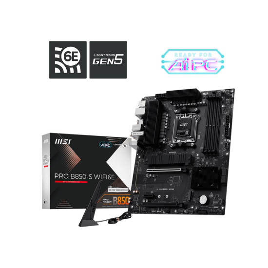 Komputer do gier Hunter 3 ARGB AMD 7500F 32GB DDR5 RX 9060XT 1TB 650W  W11Pro czarna